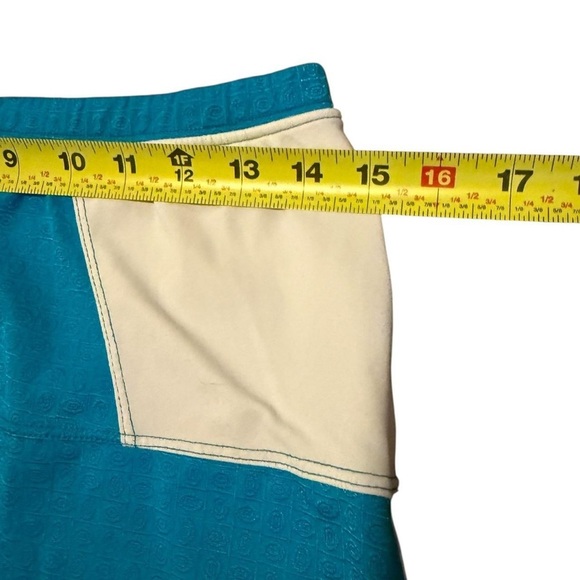 Jerdog Skort Small Teal & Cream – Built-In Shorts - Picture 6 of 8